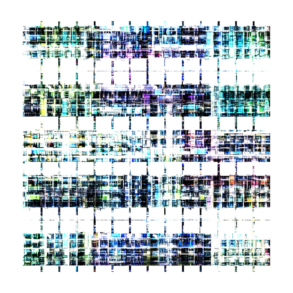 Shument, structure, digital print by Laurent Bompard