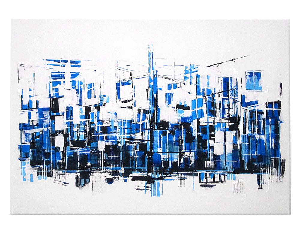 Shument, structure, digital print by Laurent Bompard
